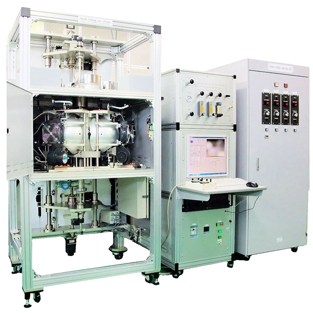 株式会社クリスタルシステム 製品情報 光学式浮遊帯域溶融装置 四楕円鏡型 キセノン型